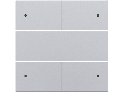 Afwerkingsset voor 4-voudige potentiaalvrije drukknop 24 V met leds, sterling