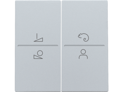 Afwerkingsset voor ledbediening met draadloze schakelaar, sterling