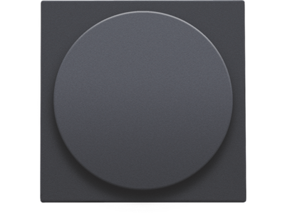 Afwerkingsset voor draaiknopdimmer of extensie, incl. draaiknop, anthracite