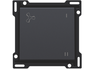 Afwerkingsset voor mechanisch gecontroleerde ventilatiebediening, anthracite