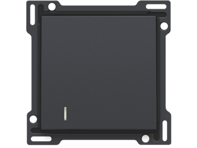 Afwerkingsset voor hotelkaartschakelaar, anthracite