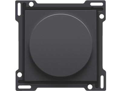 Afwerkingsset op/neer voor draaischakelaar, anthracite
