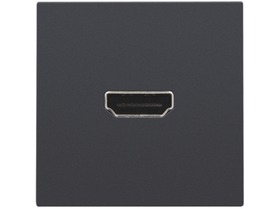 Afwerkingsset met HDMI-naar-HDMI-aansluiting, anthracite