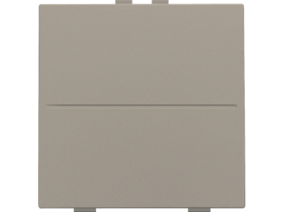 Enkelvoudige toets voor draadloze schakelaar of drukknop met twee toetsen, bronze