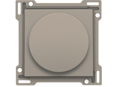 Afwerkingsset voor draaiknopdimmer of snelheidsregelaar, incl. draaiknop, bronze