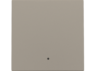 Afwerkingsset met lens voor elektronische schakelaar of drukknop, bronze