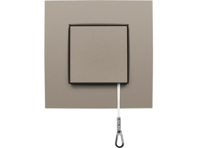 Afwerkingsset voor trekschakelaar, bronze