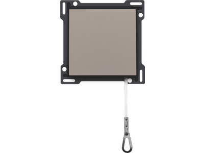 Afwerkingsset voor trekdrukknop, bronze