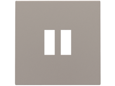 Afwerkingsset voor dubbele USB-A-lader, bronze