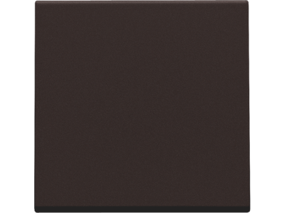 Afwerkingsset voor elektronische schakelaar of drukknop, dark brown