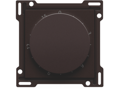 Afwerkingsset voor timer regelbaar tot 15 min., dark brown