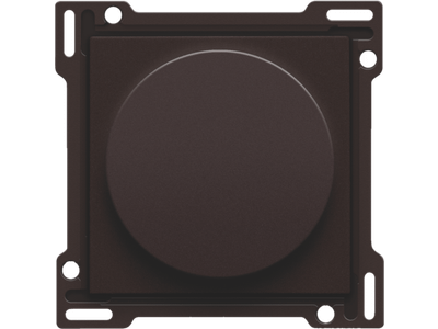 Afwerkingsset 0-1-2 voor draaischakelaar voor motoren, dark brown