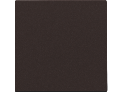 Afwerkingsset met kabeluitvoer voor blindplaat met trekontlasting, dark brown