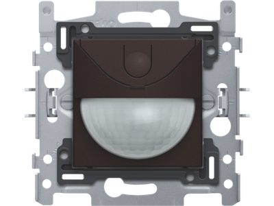 Bewegingsmelder 180° met Nikobus-interface-actor, 8 m, dark brown