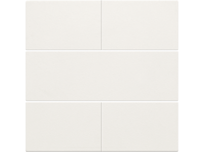 Afwerkingsset voor 4-voudige potentiaalvrije drukknop 24 V, white coated