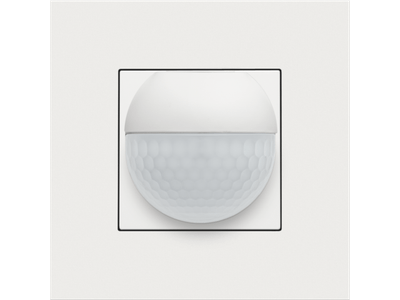 Afwerkingsset voor binnenbewegingsmelder voor Niko Home Control, white coated