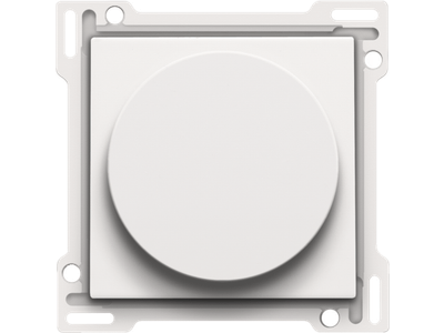 Afwerkingsset op/neer voor draaischakelaar, white coated