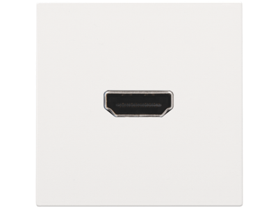 Afwerkingsset met HDMI-naar-HDMI-aansluiting, white coated