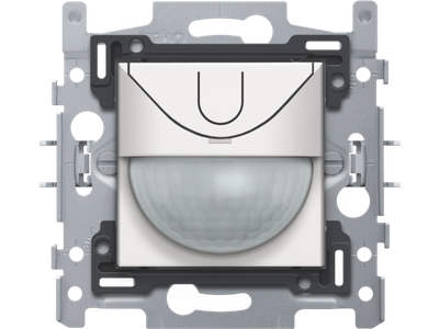 Bewegingsmelder 180° met Nikobus-interface-actor, 8 m, white coated