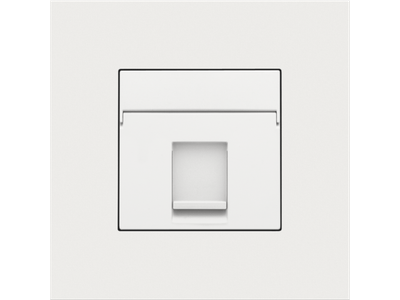 Centraalplaat data 1x RJ, champagne coated