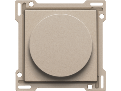 Afwerkingsset 1-0-2 voor draaischakelaar voor motoren, champagne coated