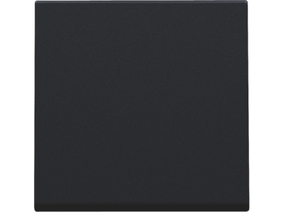 Afwerkingsset voor elektronische schakelaar of drukknop, black coated