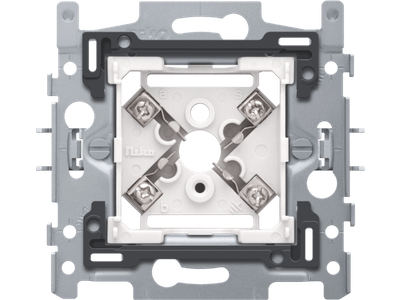 Sokkel voor 5-polige telefooncontactdoos, klauwbevestiging
