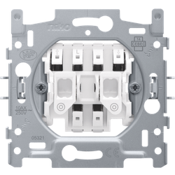 Niko Socle pour bouton poussoir de volet roulant pour commandes électroniques, 10 A / 250 Vca, bornes enfichables 