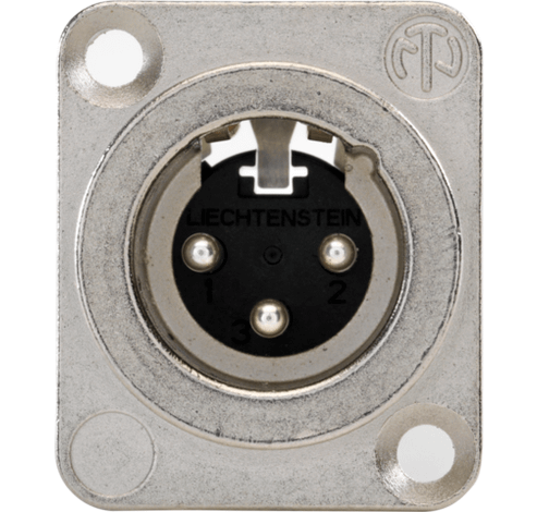 Mannelijke XLR-connector voor XLR- of JACK-aansluiting  Niko