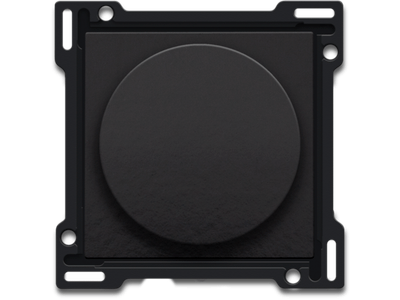 Afwerkingsset op/neer voor draaischakelaar, piano black coated