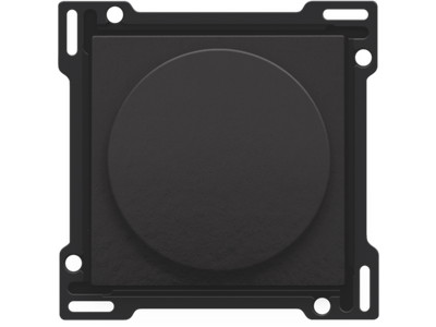 Afwerkingsset 1-0-2 voor draaischakelaar voor motoren, piano black coated