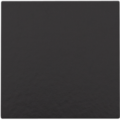 Blindplaat, Bakelite® piano black coated  Niko