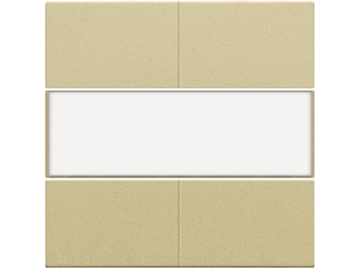 Afwerkingsset voor 4-voudige potentiaalvrije drukknop 24 V met tekstveld