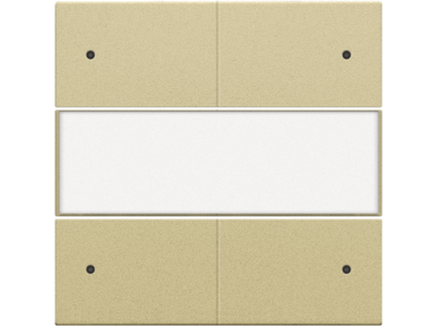 Afwerkingsset voor 4-voudige potentiaalvrije drukknop 24 V met led en tekstveld