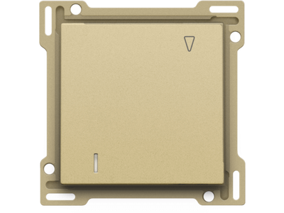 Afwerkingsset voor hotelkaartschakelaar, gold coated