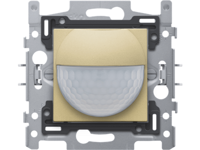 Wandbewegingsmelder 180°, 230 V, 9 m, gold coated