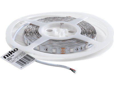 Ledstrip op rol met 36 RGB-leds/m