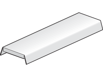 Vlakke milky white cover, 2 m