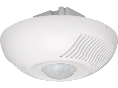 Aanwezigheidsmelder dual tech 360°, 230 V, 19 m, slave, voor inbouwdoos (white)