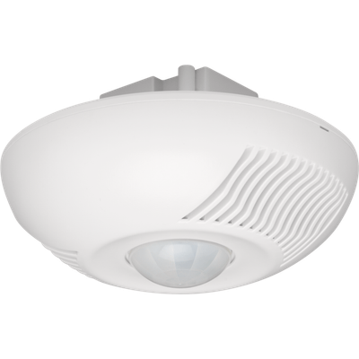 Aanwezigheidsmelder dual tech 360°, 230 V, 19 m, slave, voor inbouwdoos (white)  Niko