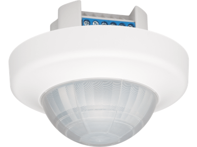 Aan- of afwezigheidsmelder PIR 360°, 230 V, 24 m, 10 A, slave, voor inbouw (white)