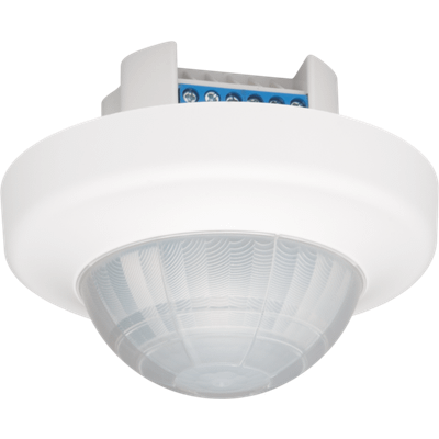 Aan- of afwezigheidsmelder PIR 360°, 230 V, 24 m, 10 A, slave, voor inbouw (white)  Niko