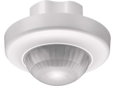 Melder 360°, 32 m, KNX, met 3 zone daglichtsturing, master, voor inbouw in hoge plafonds (white)