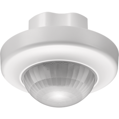 Melder 360°, 32 m, KNX, met 3 zone daglichtsturing, master, voor inbouw in hoge plafonds (white)  Niko