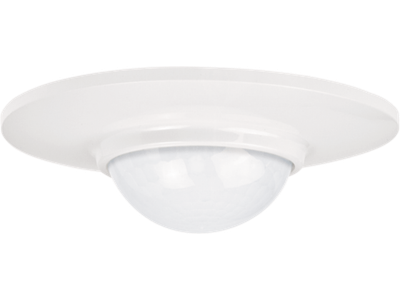 Aan- of afwezigheidsmelder 360°, 2 kanalen, 14 m, KNX, 3 PIR-elementen, inbouw, rond