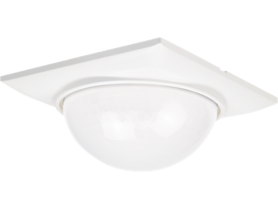 Aan- of afwezigheidsmelder 360°, 30 m, KNX, 3 PIR-elementen, voor inbouw, vierkant