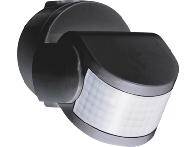 Buitenbewegingsmelder 200°, 230 V, 14 m black