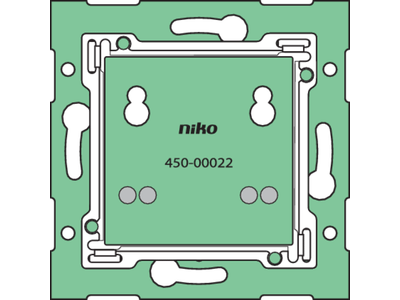 Huisautomatisering - muurprint zonder aansluitunit voor drukknop