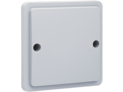 Blindplaat, exclusief opbouwdoos, Afwerkingskleur: grey.