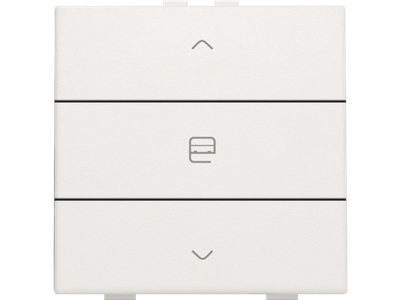 Enkelvoudige motorbediening voor Niko Home Control, white
